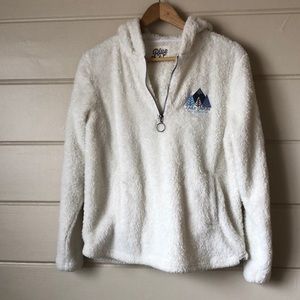 Blue 84 Fleece Pullover Hoodie Size Medium